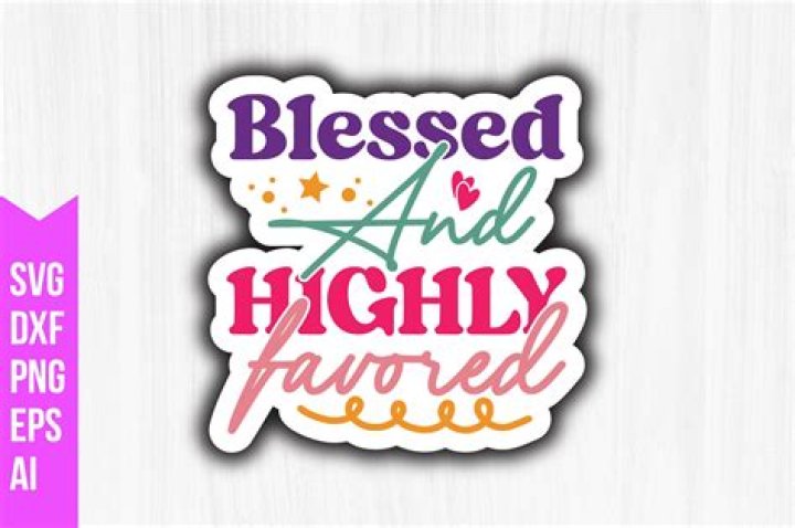 Blessed and Highly Favored Graphic TShirt Unisex Trendy clothes for