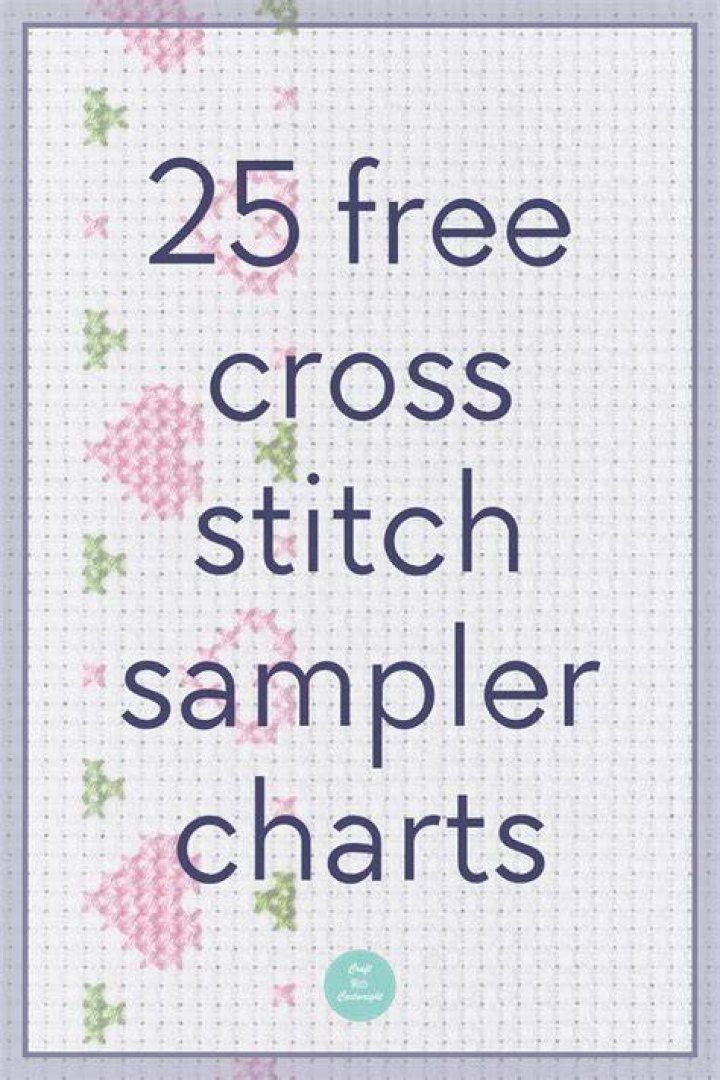Cross Stitch Sampler Kits Numbers and Alphabets Page 2