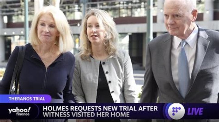 Elizabeth Holmes Requests a New Trial After Bizarre Visit