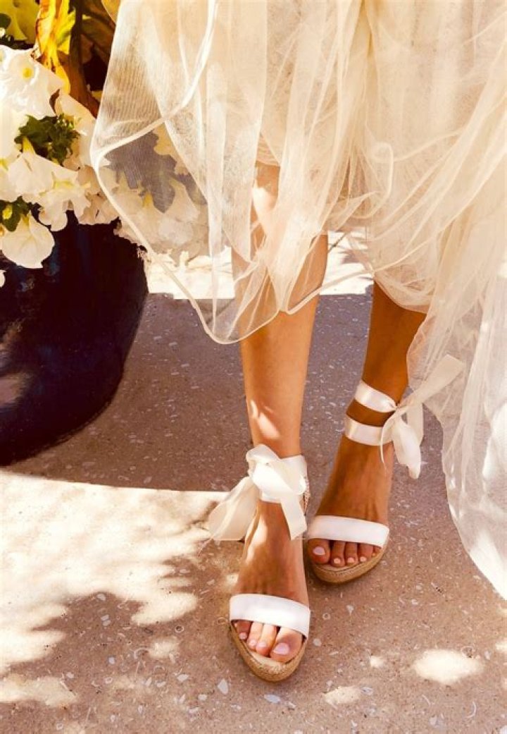 Espadrille Love Wedding sandals for brides bridal shoes Etsy