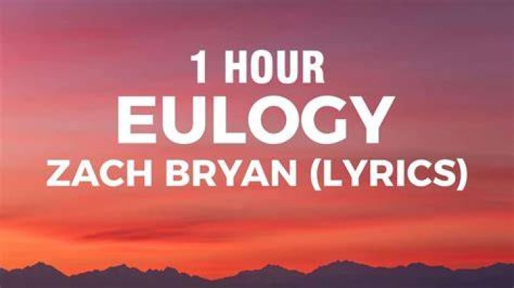 Eulogy Lyrics Zach Bryan