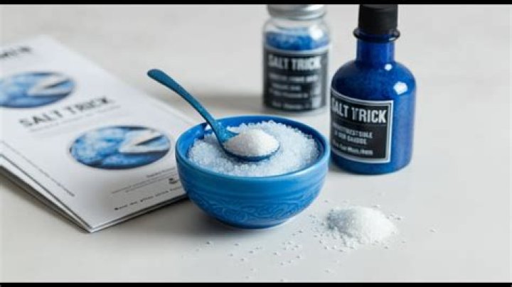 How to Do the Blue Salt Trick for Men: A Comprehensive Guide