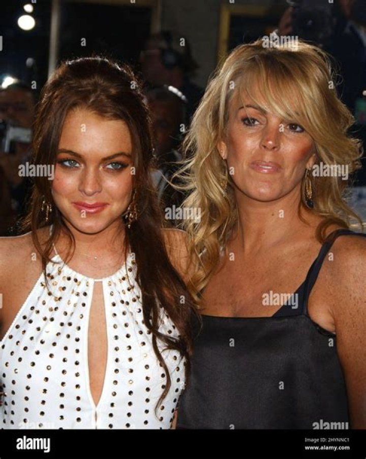 Lindsay Lohan & mother Dina attend the 'Just My Luck' US Premiere at