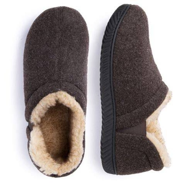 RockDove Men's Sherpa Lined Memory Foam Clog Slipper Amazon.co.uk Fashion