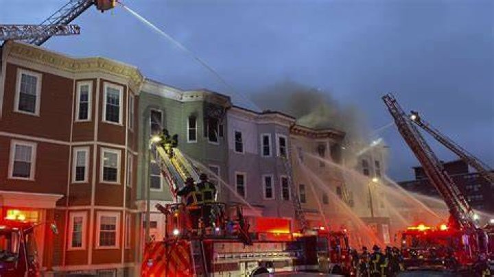 South Boston fire injures 5 firefighters, displaces 40