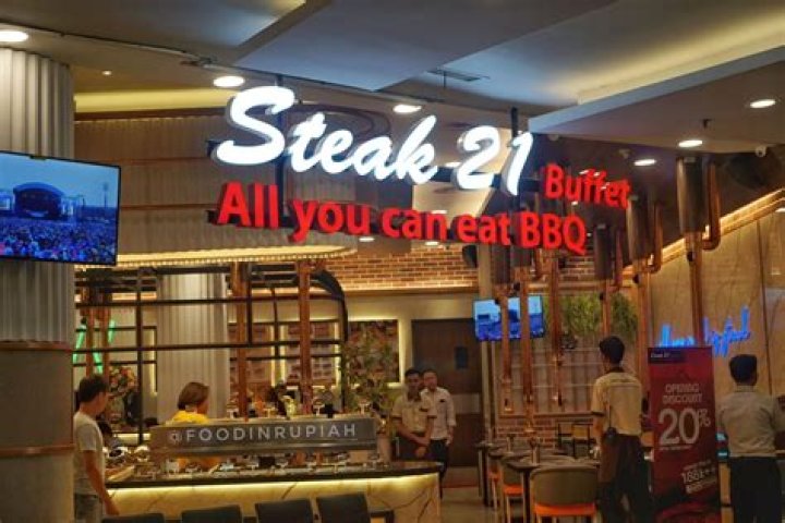 STEAK 21 Buffet AYCE BBQ DineIn A LA CARTE CENTRAL PARK MALL JAKARTA