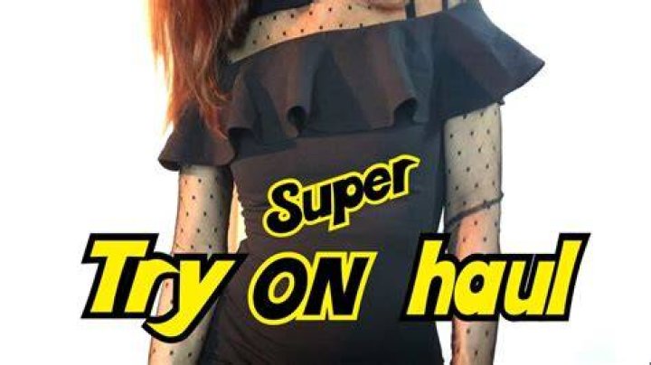 SUPER TRY ON HAUL YouTube