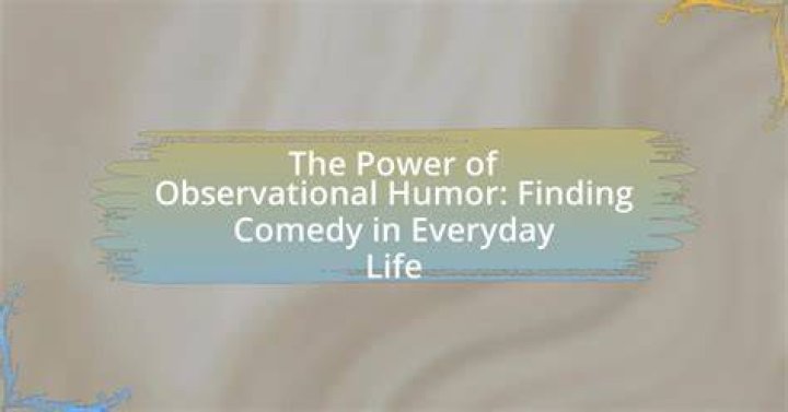 Unlocking The Secrets Of Observational Comedy