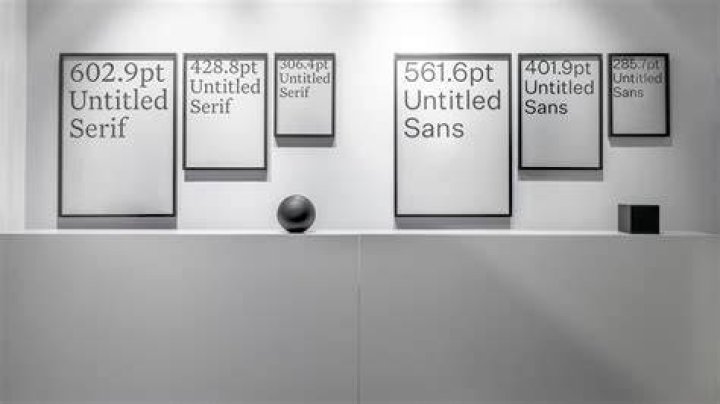 Untitled Sans Typographica