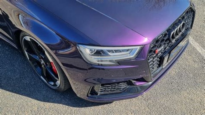 VViViD+ Gloss GT3 Midnight Purple Vinyl Wrap AKA Ultraviolet Purple